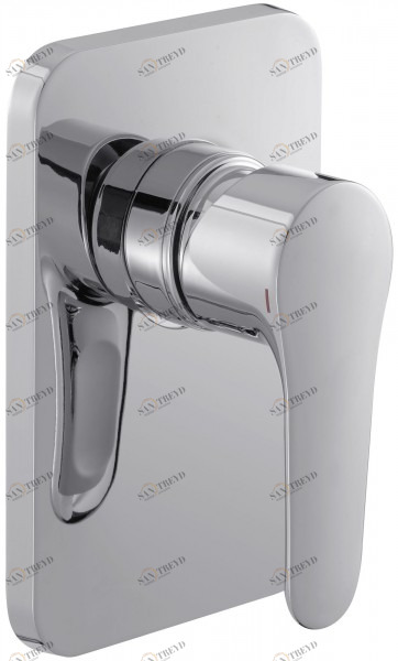 E98702-CP Встраиваемый смеситель на 1 выход, механика Jacobdelafon JULY Santreyd