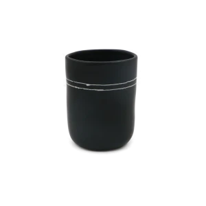 Стакан для зубных щеток Proffi Home Black Rock — керамический акцент для ванной 89381136