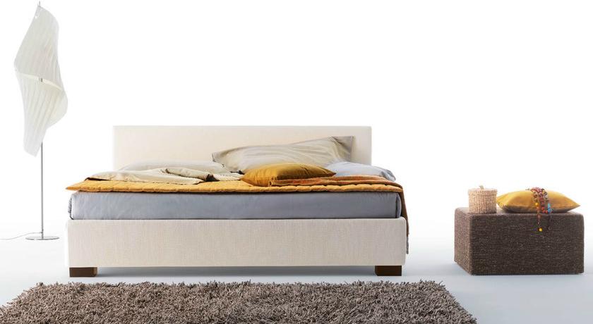 Casamania & Horm Мягкая двуспальная кровать со съемным чехлом Isole figi sun-id-1451750 - Вид №2