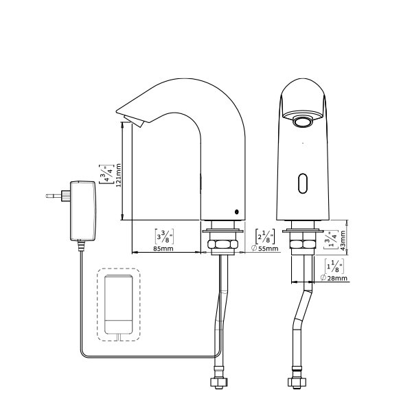 291010/110/210 Бесконтактный смеситель Classic ab 1953 года выпуска stern  - Вид №1