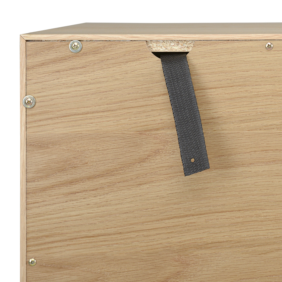 24730200 Комод , rho, 3 секции, 160х45х80,1 см Unique Furniture  - Вид №12