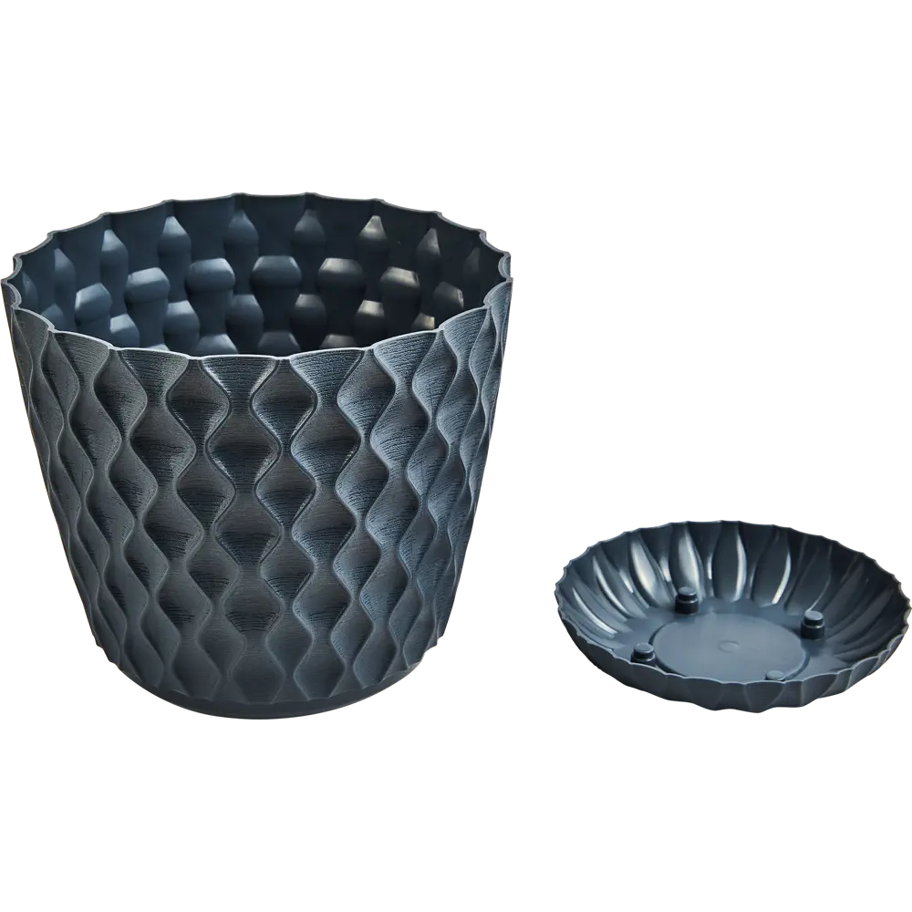 INGREEN Wave — кашпо для комнатных растений с системой дренажа 88593915 STLM-0952930 - Вид №1