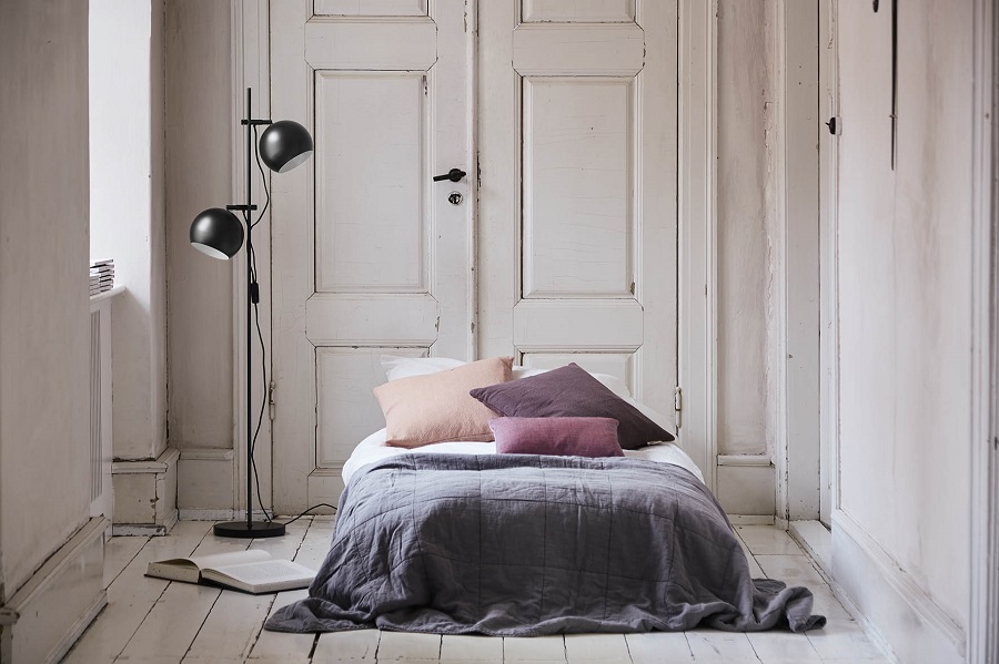 Лампа напольная Ball Double, черная хромированная Frandsen 63327552SPOTS - Вид №1