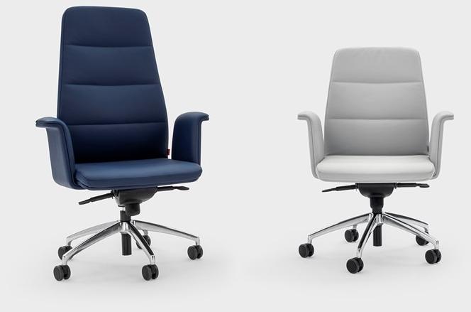 Viganò Откидывающееся кресло руководителя на козелке из ткани Star sun-id-1430787 - Вид №1