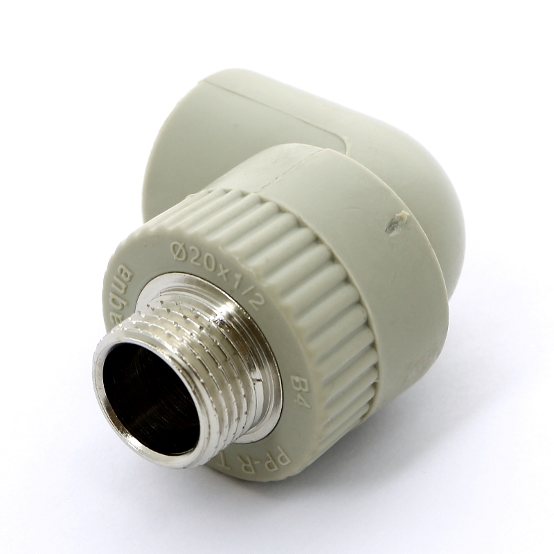 Угол ProAqua Н 20х1/2" серый PRO AQUA PA27008G - Вид №1