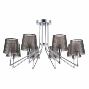 Потолочная люстра Freya Christina FR5050-CL-08-CH FREYA CHRISTINA GREY 184155 Серый