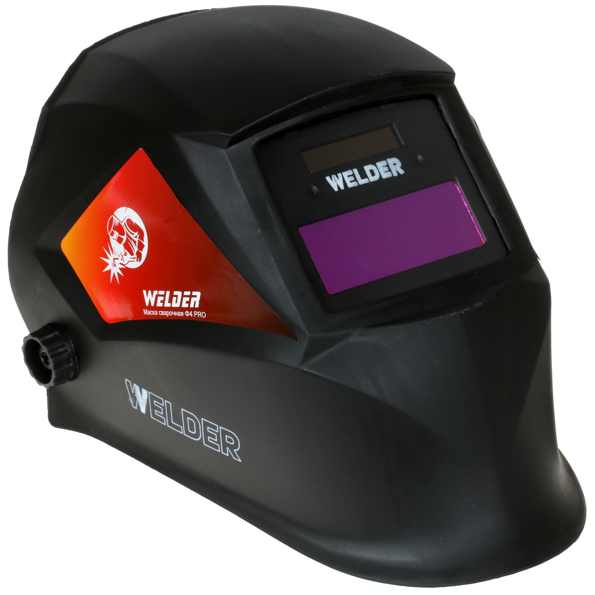 Маска сварочная WELDER PRO Ф4 СБ Хамелеон 5338032 STDN-0085982