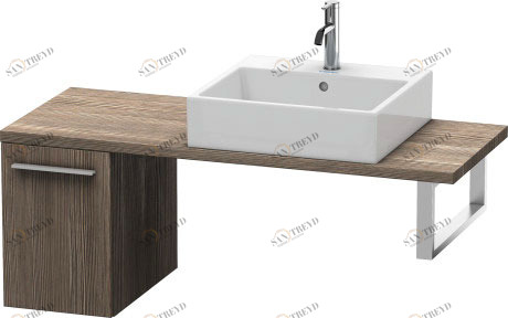 XL542005151 X-Large Шкафчик для компактной консоли Сосна коричневая, декор Duravit