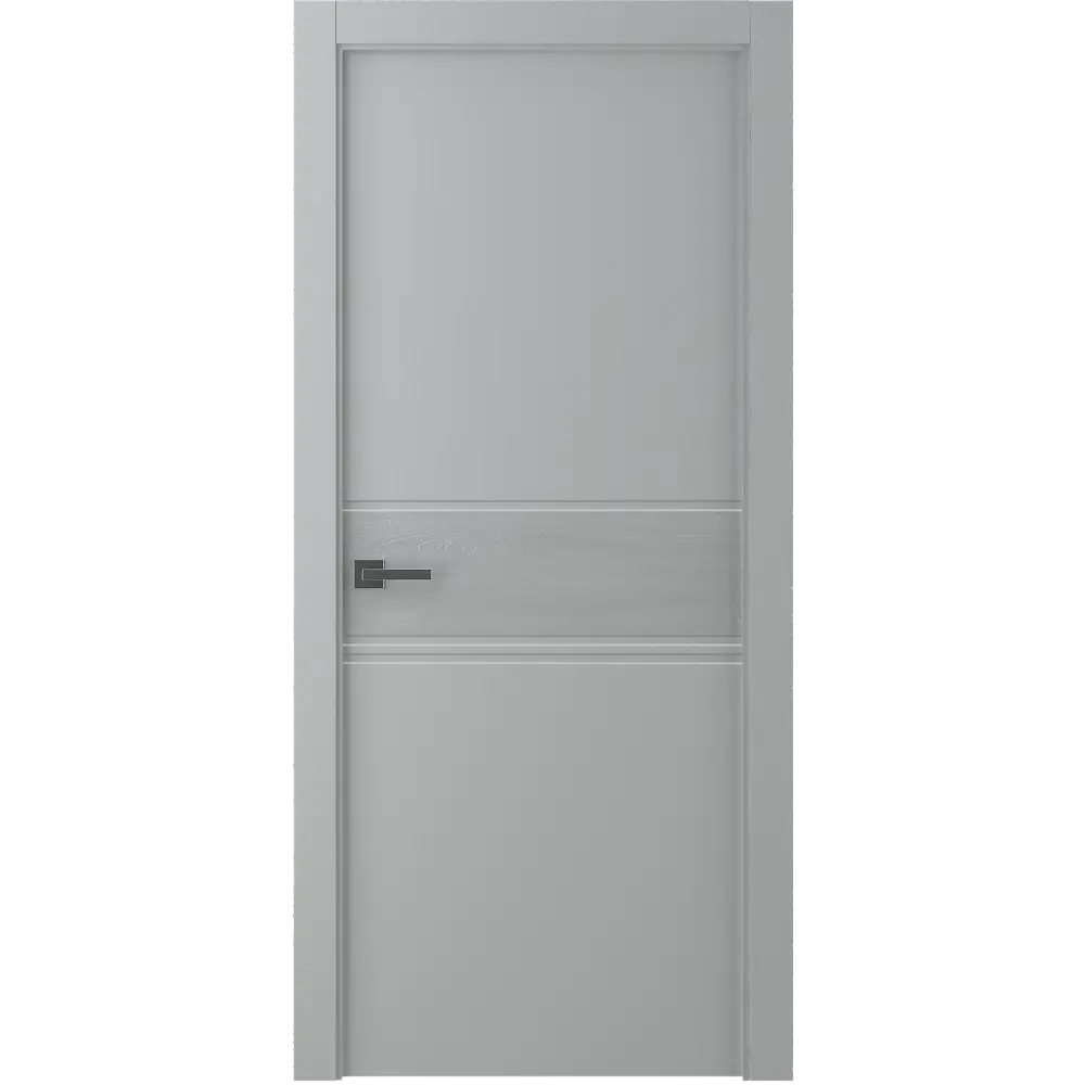 Дверь межкомнатная глухая Твинвуд2 эмаль серый 2000x900 мм BELWOODDOORS STLM-2185478