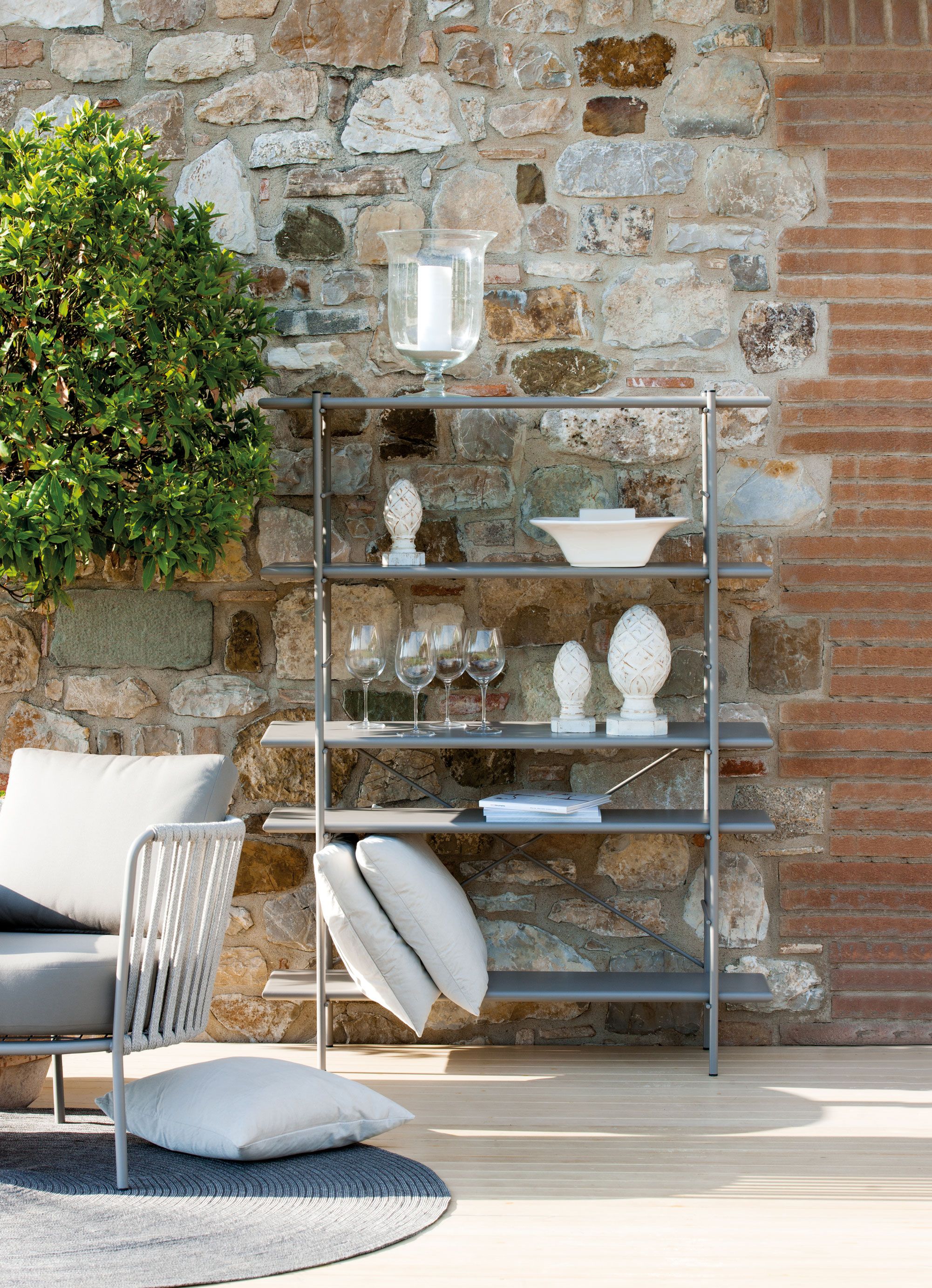 Металлическая полка с 5 полками Vermobil Этаже ARCH-00083872