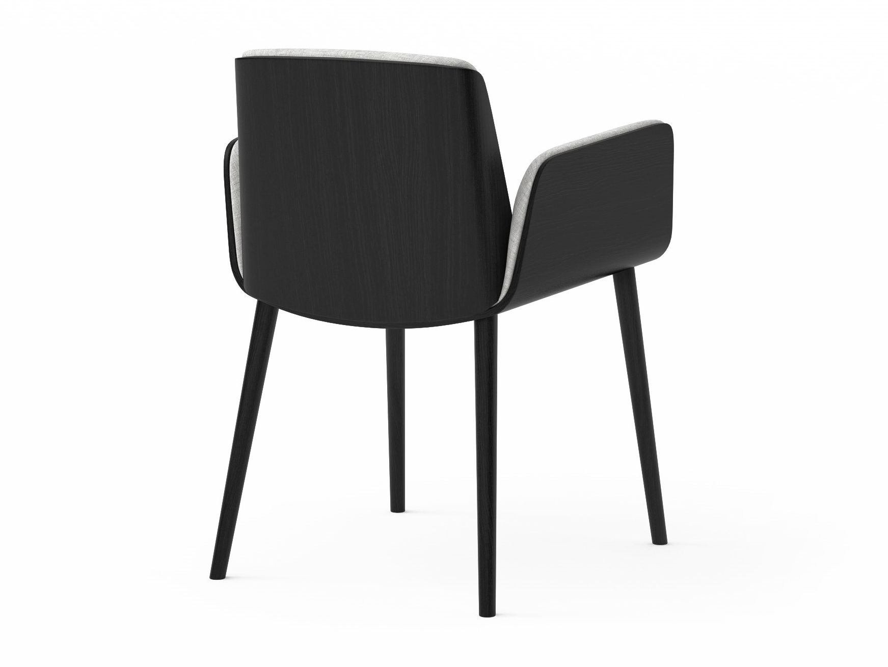 Мягкий тканевый стул с подлокотниками Punt HUG ARCH-00092567 - Вид №3