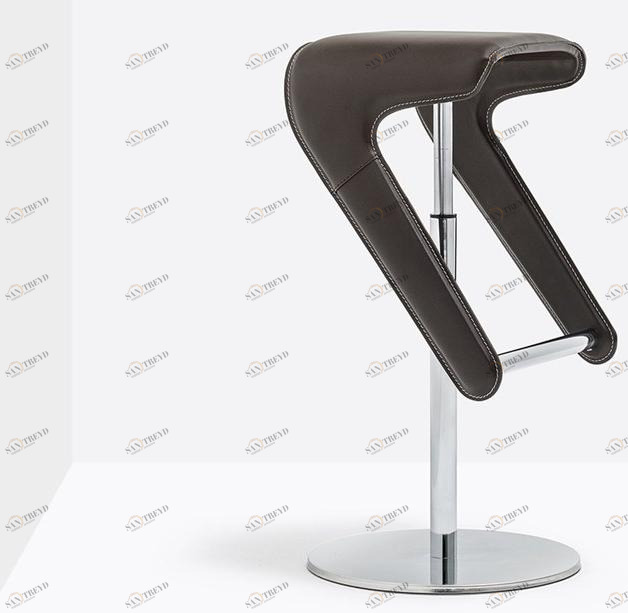 Pedrali Кожаный табурет Woody 497