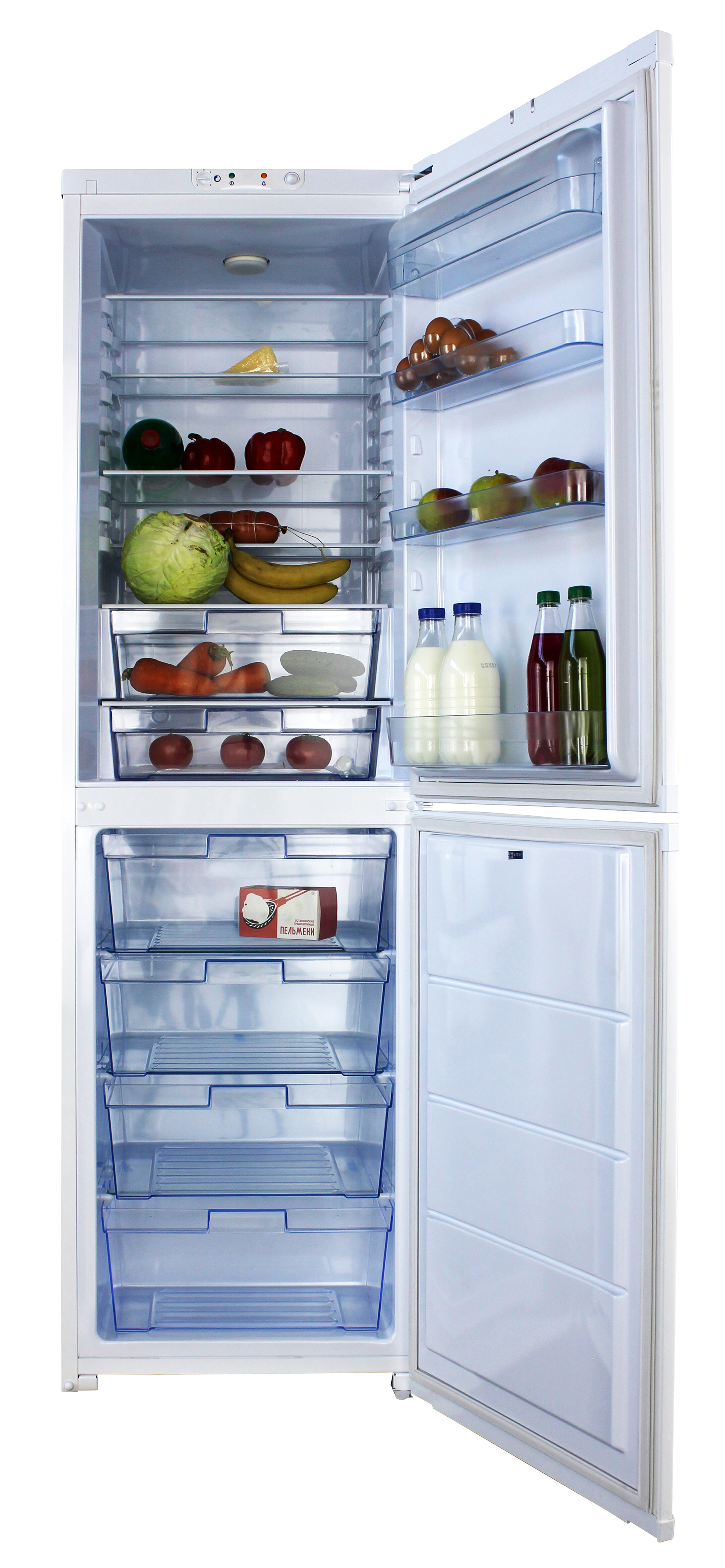 9017581 Холодильник с морозильником   ОРСК 177 B белый STDN-0011839 - Вид №4