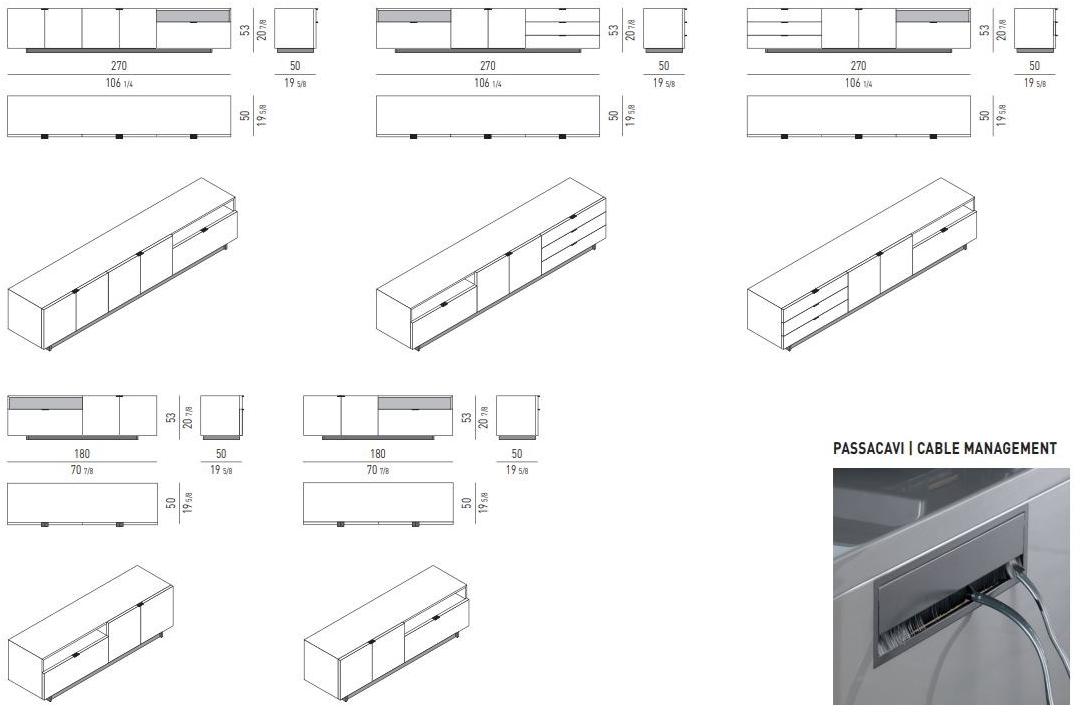 Minotti Лакированный буфет Harvey line sun-id-1408833 - Вид №3