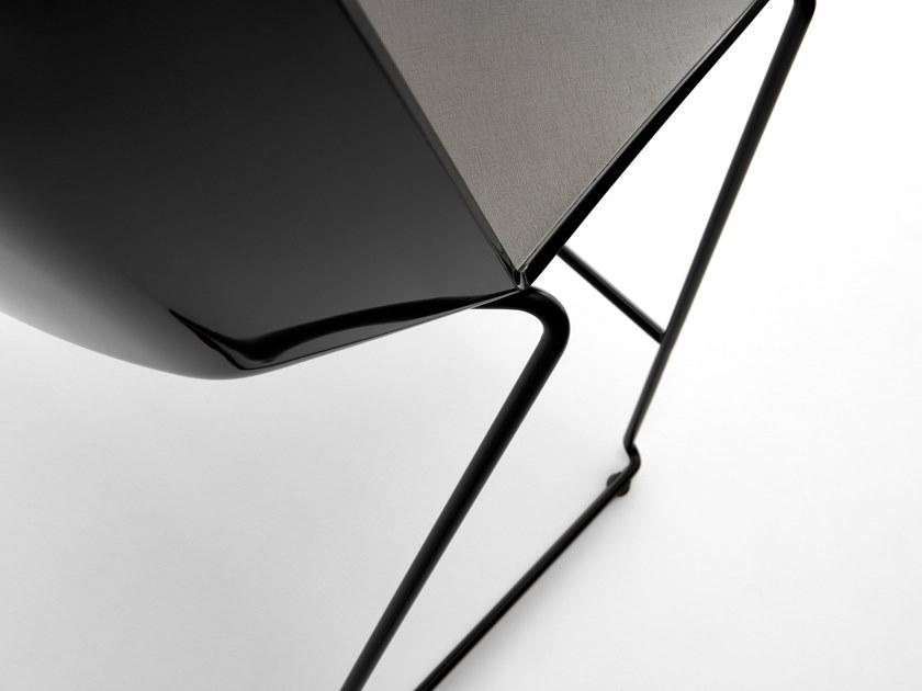 MDF Italia Табурет из полипропилена на санках со спинкой Aïku sun-id-1366266 - Вид №4