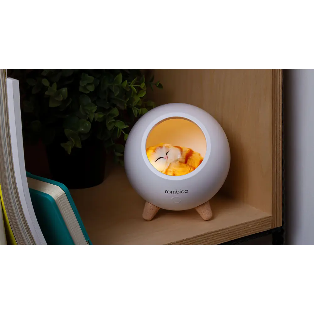 Ночник детский светодиодный Rombica MOMO 1,5 Вт теплый желтый свет цвет белый 85023838 STLM-2123830  - Вид №3