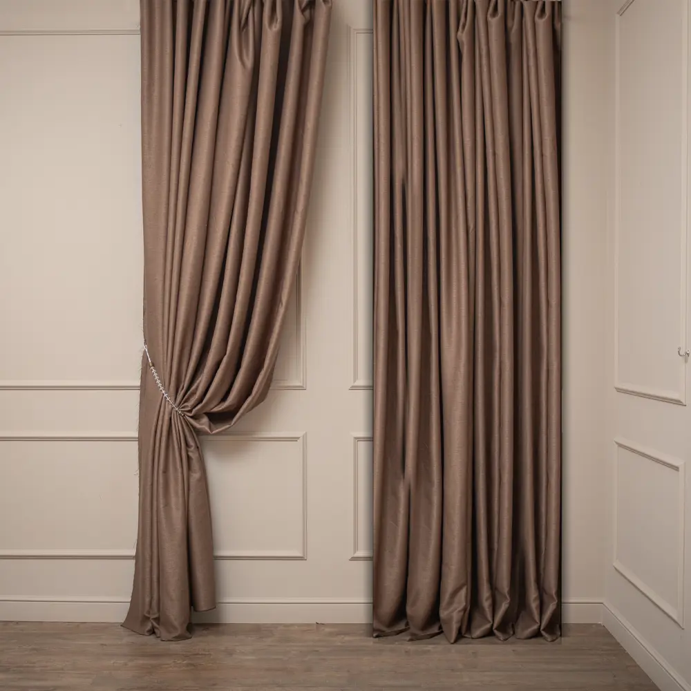 Ткань 1 м/п Soleil блэкаут 300 см цвет коричневый TEX REPUBLIC STLM-2141953 - Вид №3