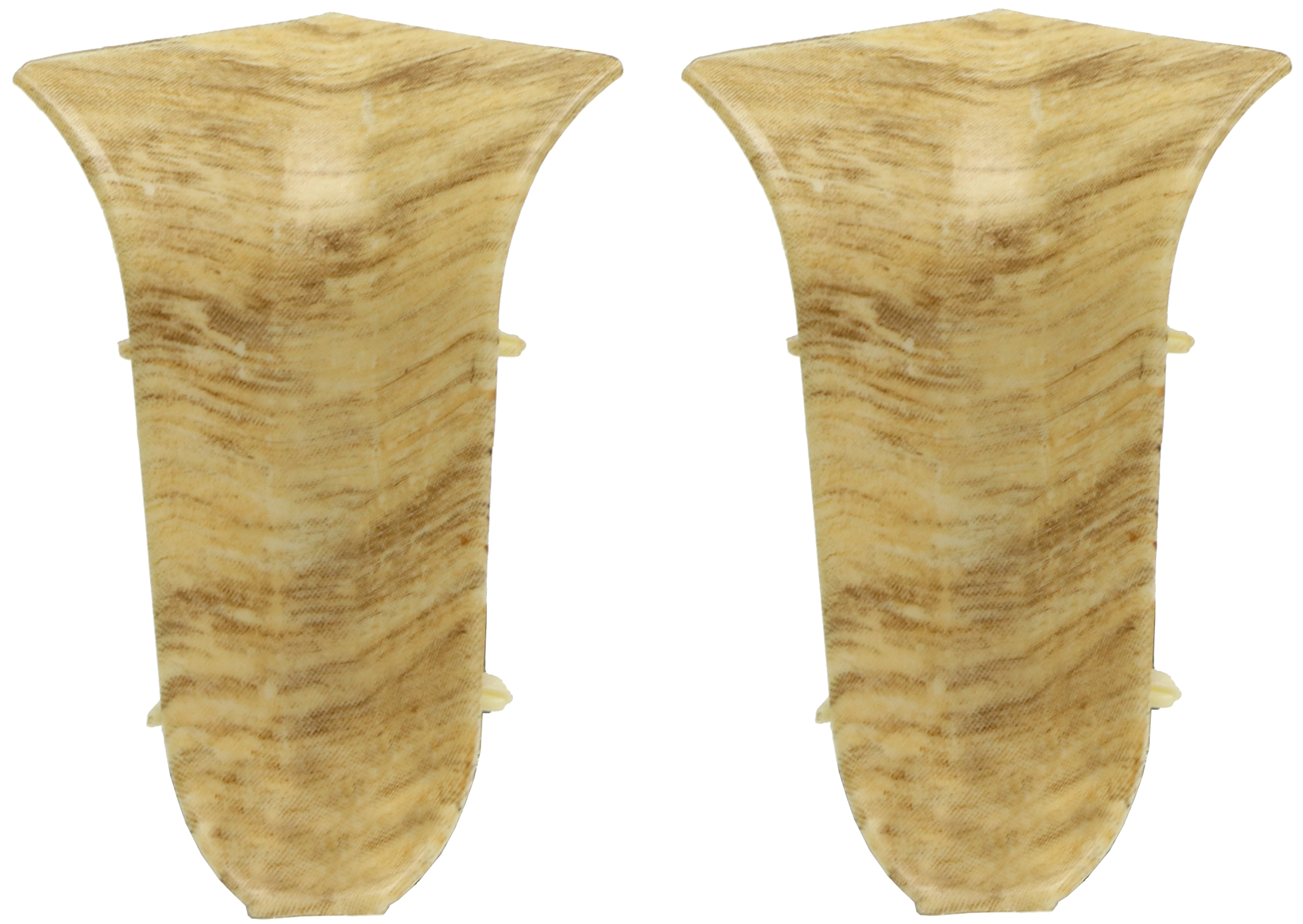 83411507 Угол для плинтуса внутренний Дуб беленый 55 мм 2 шт. STLM-0041106 ARTENS 