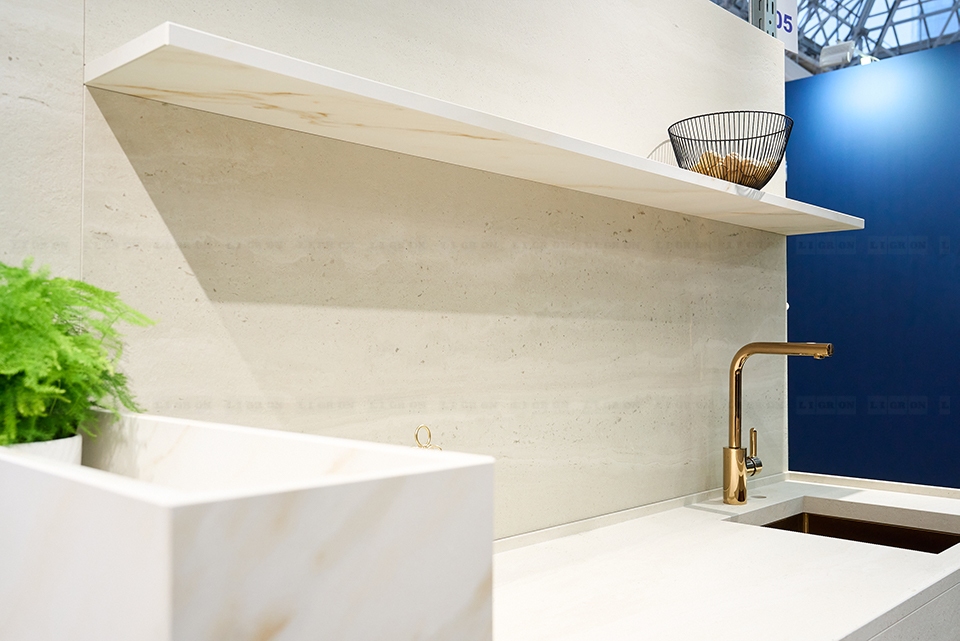 Столешницы для кухни - Травертино венето LIGRON LIST329 2581 - Вид №7