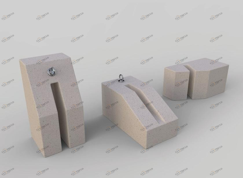 Manufatti Viscio Реконструированная каменная стойка для велосипедов Modula sun-id-1491089