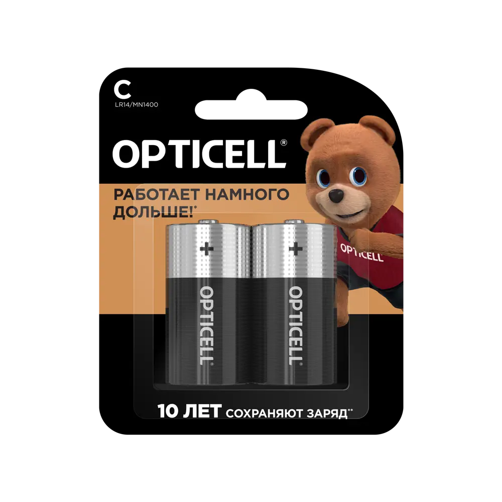 Алкалиновые батарейки Santreyd Opticell Basic C/LR14 - 2 шт в упаковке 89361716 STLM-1107839