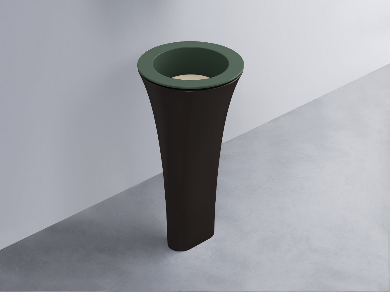 AMLA45-MU+AMPILT-LN+AMCOLT-LV Раковина Amedeo Tondo отдельностоящая cielo Enjoy + Amedeo Ceramica Cielo