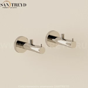 Flaminia RICAMBI Двухсекционный набор подвода воды хромированный RF026.CR