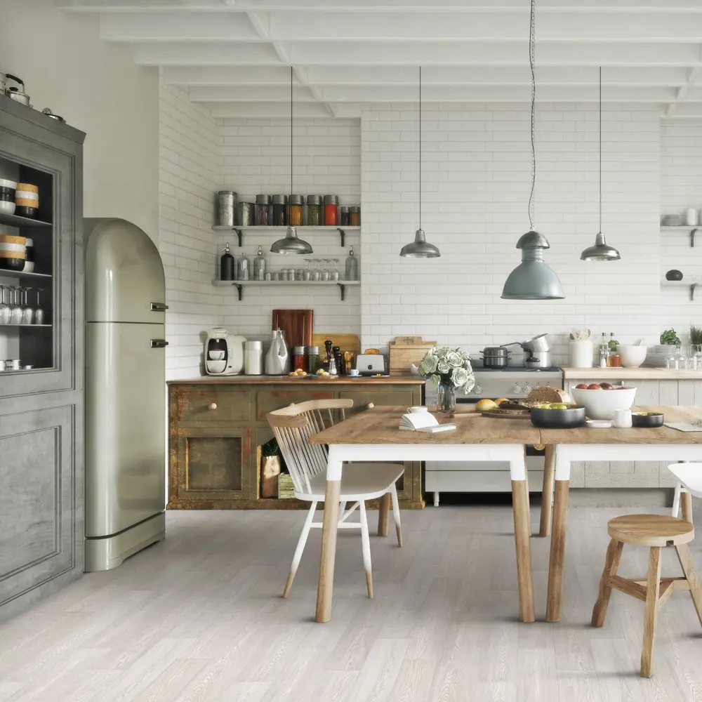 Santreyd Ла-Манш «Дуб белый» — линолеум для стильного интерьера 82634084 STLM-0891254