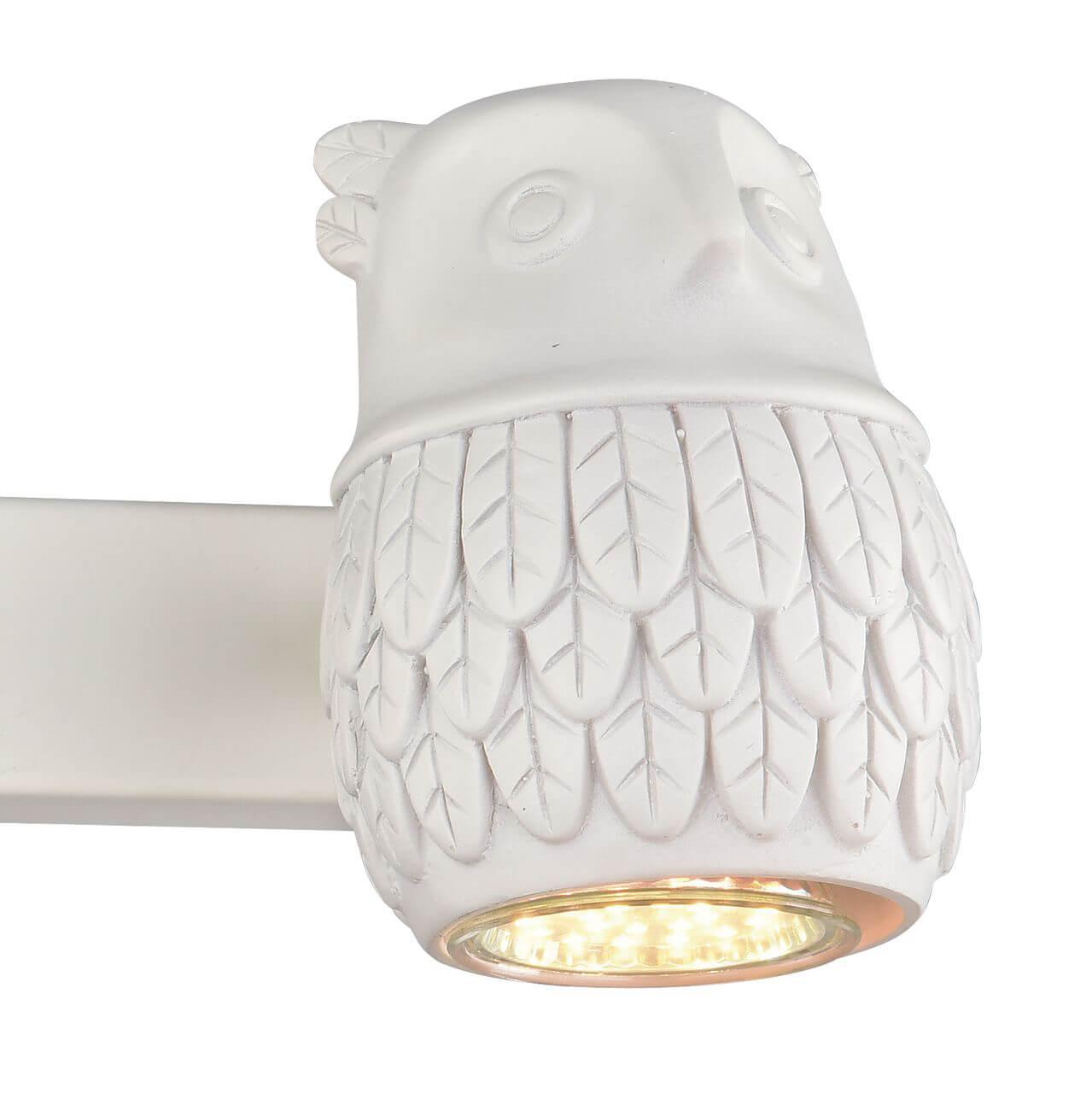 Бра детское "Филин" на две лампы FAVOURITE GUFO 326248 Белый  - Вид №1