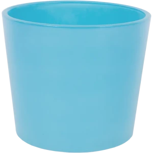 Кашпо Nina Glass ø14.5 h14.5 см v1.1 л стекло голубой