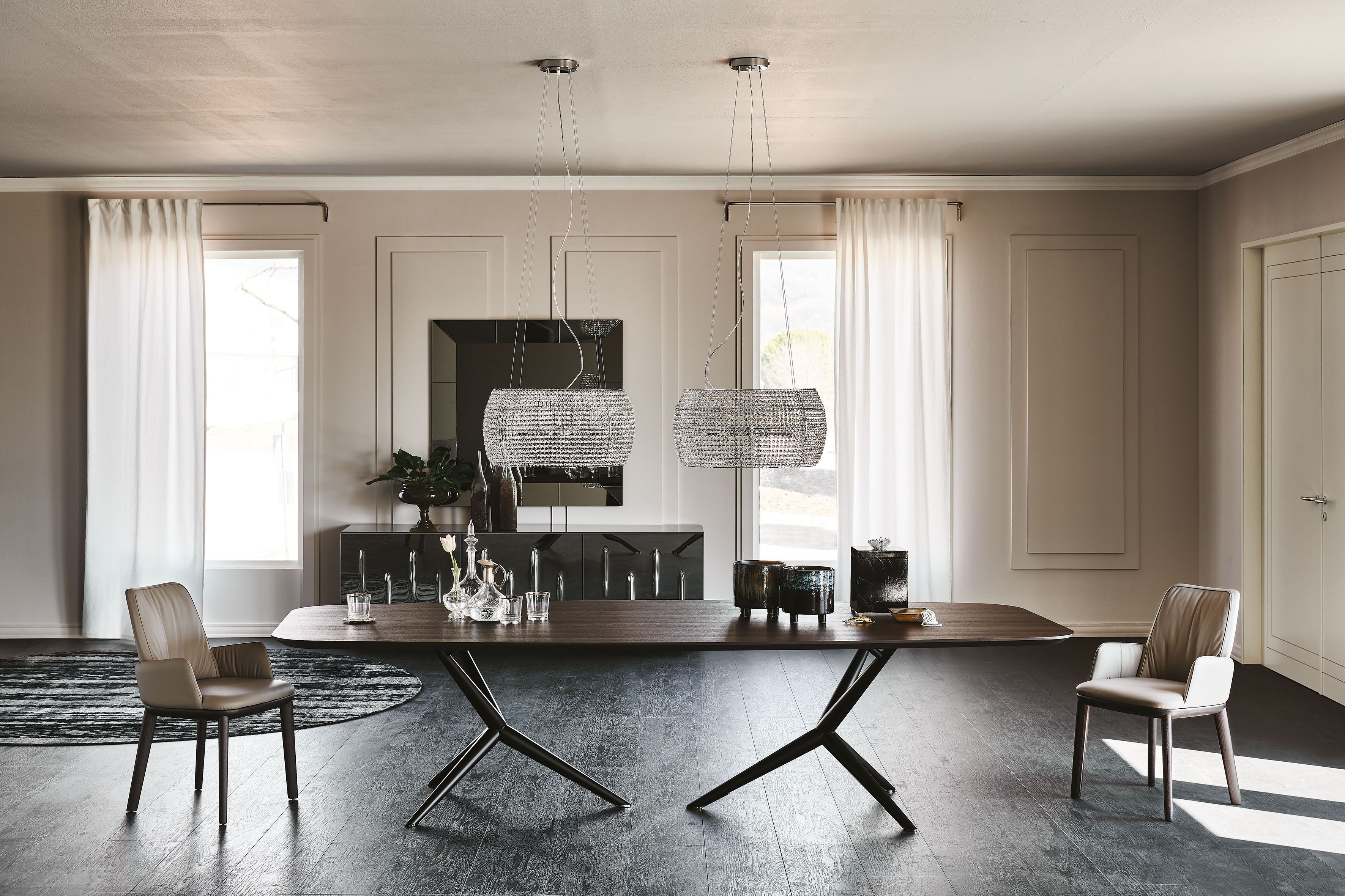 Деревянный прямоугольный стол Cattelan italia Atlantis ARCH-00033878 - Вид №1