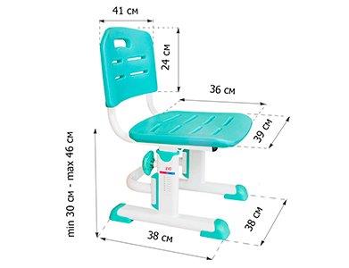 Детский стульчик Evo New серый MEALUX EVO  261649 Серый Santreyd  - Вид №1
