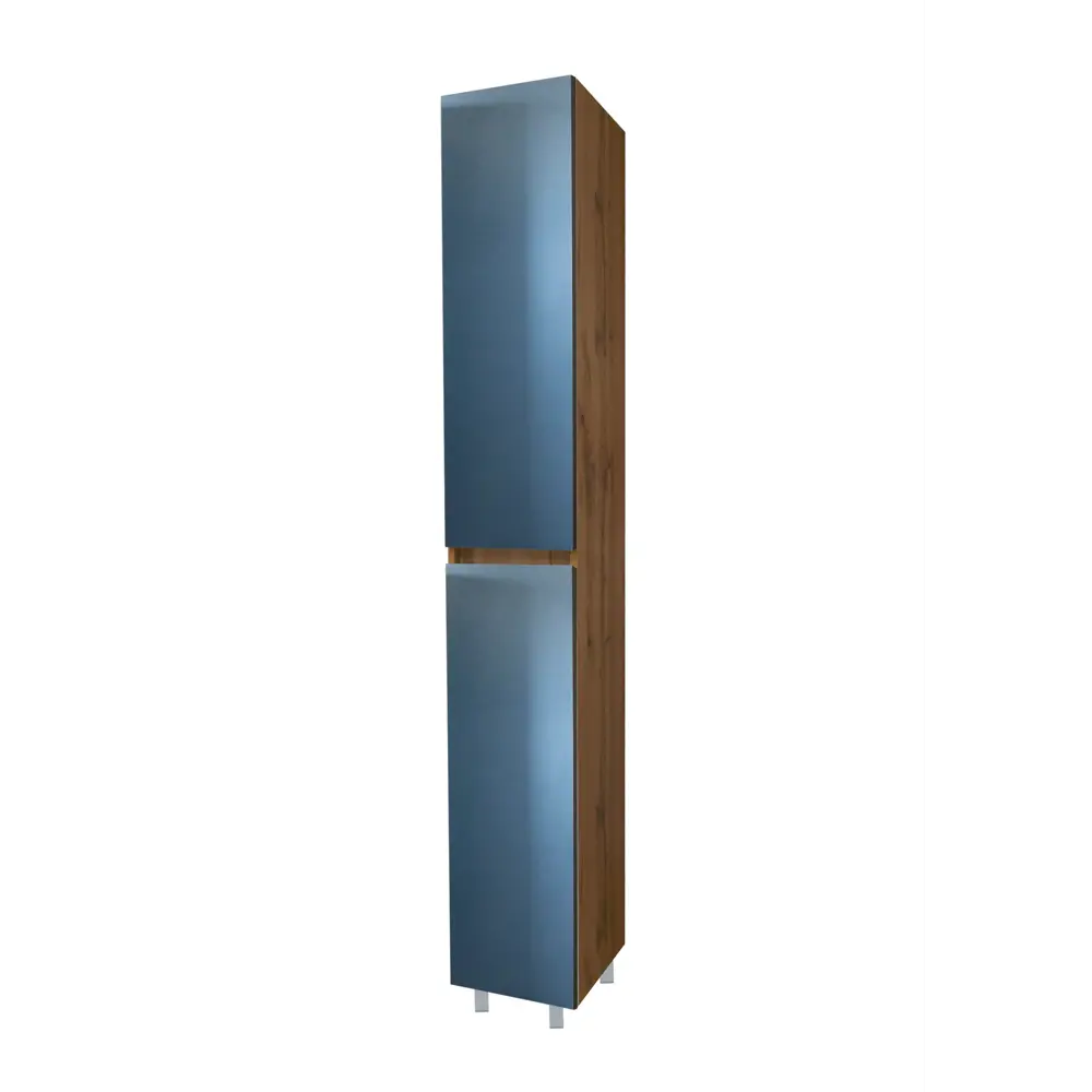 Пенал Santreyd Cube для ванной с эффектом дуб вотан, 30x200 см 87894131 STLM-0076058