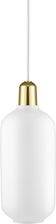 502167 Lamp Large EU белый / латунь Normann Copenhagen Amp 