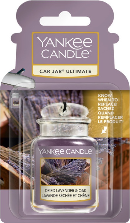 10653863 Yankee Candle Авто Ароматизатор гелевый Садовая лаванда Полимер, ароматические масла, бумага 