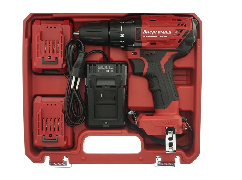 Дрель-шуруповерт Энергомаш ГАРАНТ ДШ1-12Л 5334556 STDN-0024076 - Вид №3