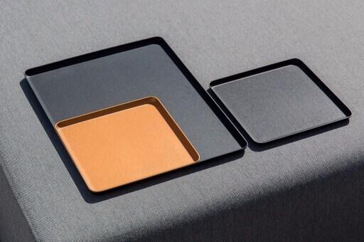 April Furniture Квадратный поднос из алюминия sun-id-1474062 - Вид №3