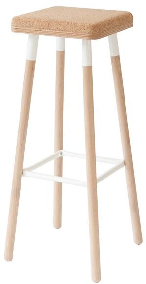 Askia Табурет из пробки с подставкой для ног Marco sun-id-1481458 - Вид №1