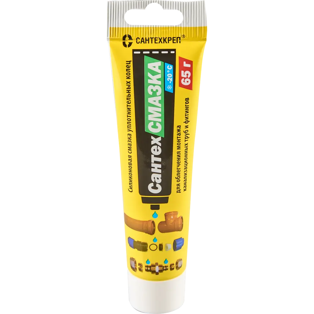 Смазка для монтажа пластиковых труб Сантехкреп, 65 г STLM-2119281
