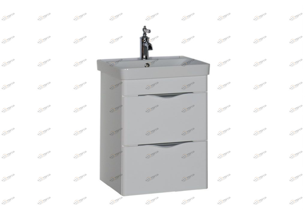 Тумба с раковиной Aquanet Орлеан 50 белый 0018308000182310