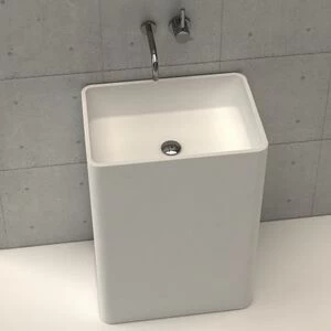 46686 Напольная раковина стоящая прямоугольная Dimasi