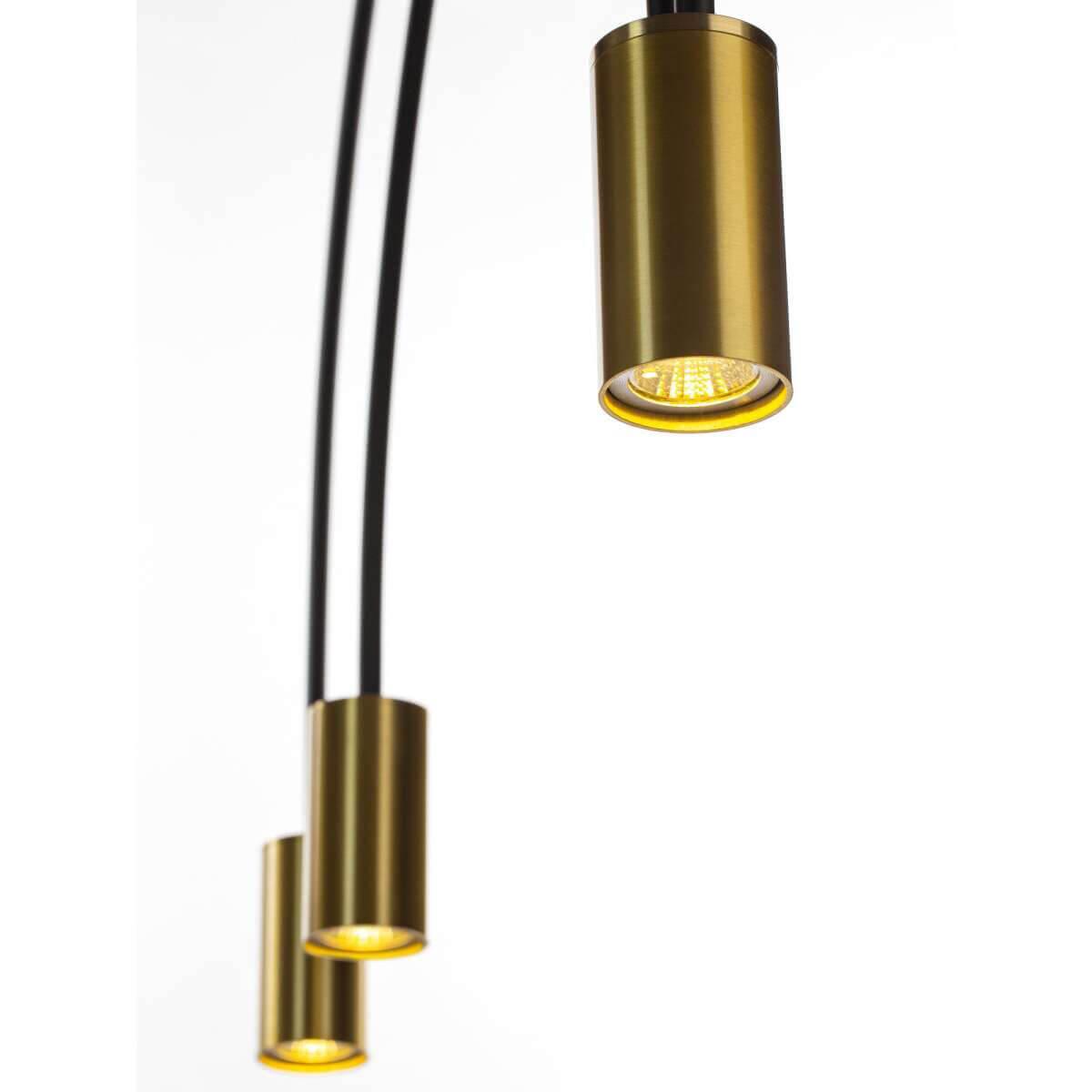 Подвесной светильник металлический черный Volta 5043-3 LOFT IT 5043 00-3890270 Черный  - Вид №1