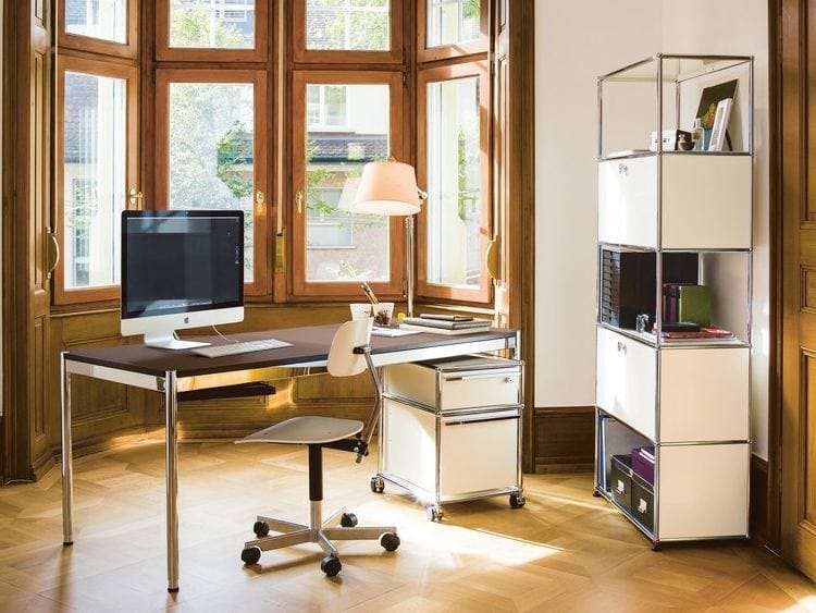 Модульный офисный комод с колесами с замком USM USM SELECTION ARCH-00020030 - Вид №1