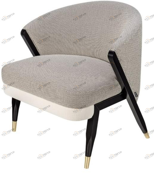 FRATO Кресло из ткани с подлокотниками Carmel Fup010027abd 