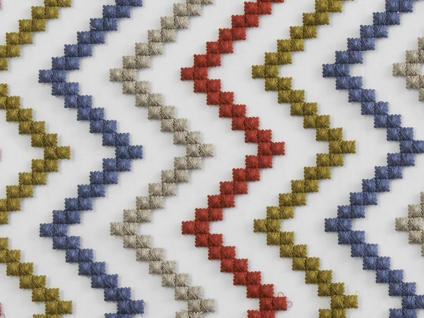 Ткань пике с графическими мотивами Good mood Santreyd sun-id-1465978 - Вид №1