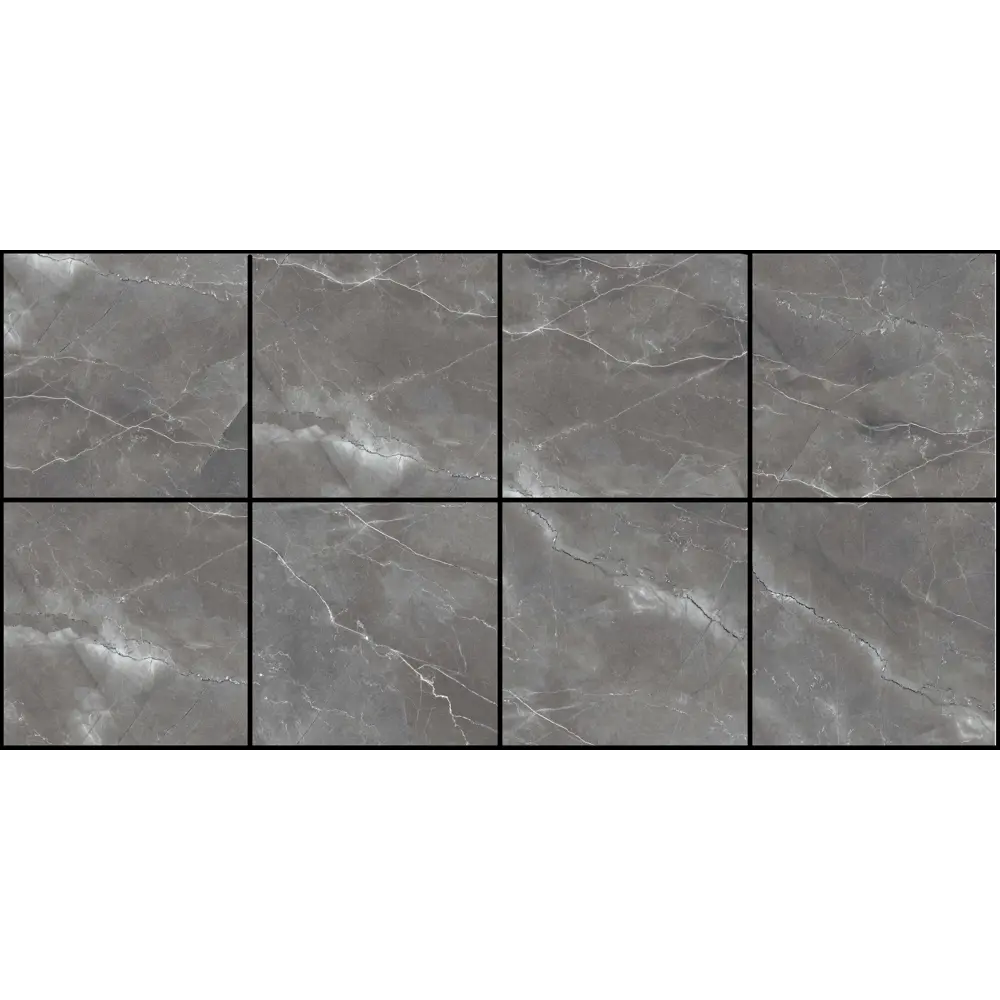Керамогранит Arcadia Ceramica Pulpis Nero 60x60 см 1.44 м² глянцевый цвет черный 84855266 STLM-2172557 - Вид №2