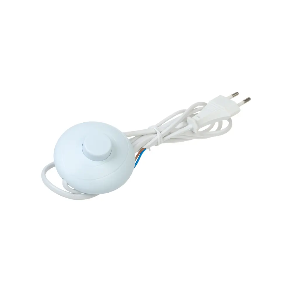 Выключатель ножной с проводом 28580 2 м цвет белый DUWI STLM-2046213