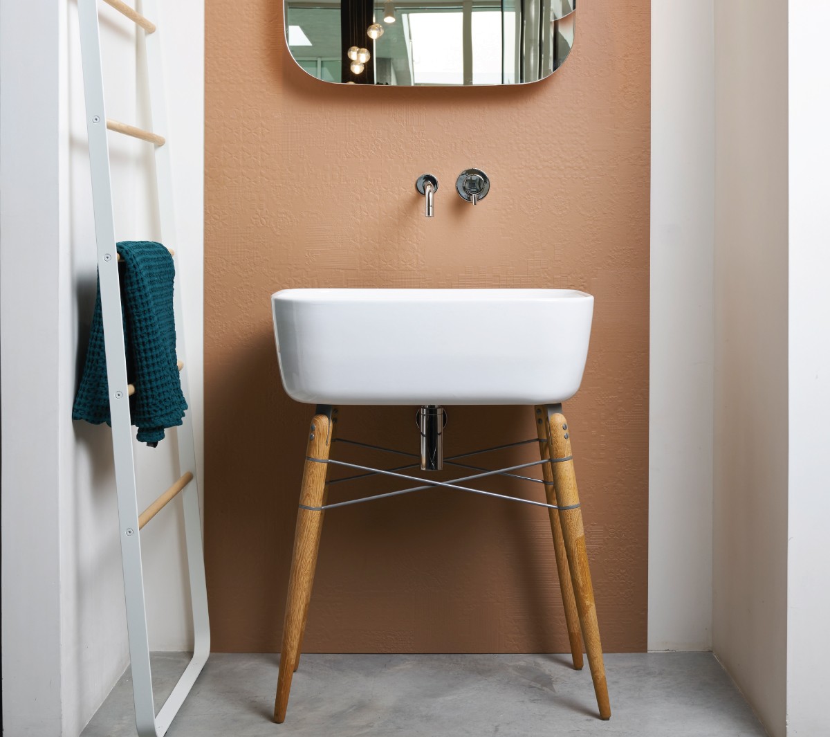 com_RAY Напольная раковина стоящая прямоугольная Ex.T  - Вид №7