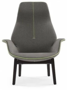 Poliform Кресло из ткани с подголовником Ventura