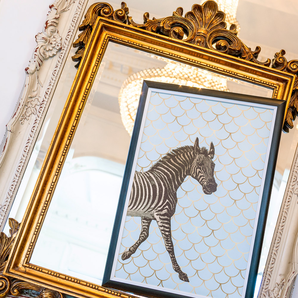 896523255_1818 Арт-постер «Самая полосатая» Object Desire  - Вид №1